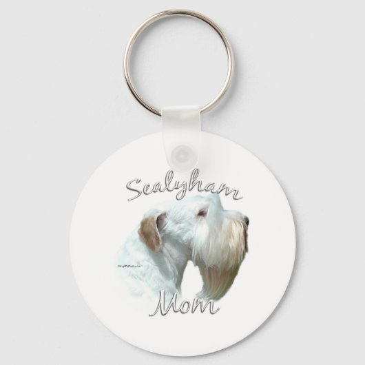 Porte-clés Sealyham Terrier Maman 2 (Recto)