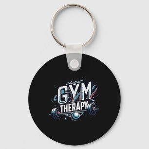 Porte-clés Séance de thérapie de gym - Bodybuilding Fitness L
