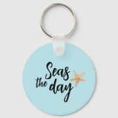 Porte-clés Seas the Day Starfish Beach (Verso)