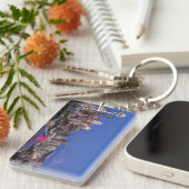 Porte-clés Seattle, Downtown et Mt Rainier à Twilight (Devant droit)