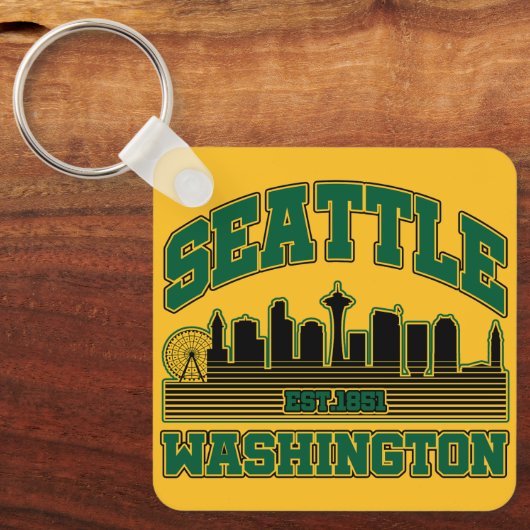 Porte-clés Seattle, Washington (Recto)