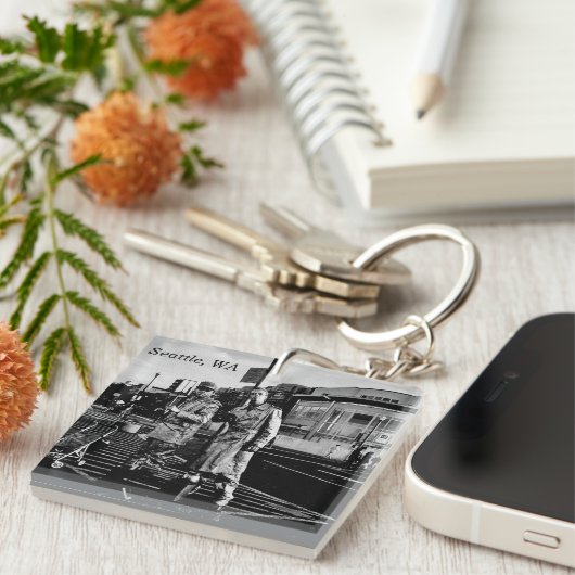 Porte-clés Seattle, Washington (Devant Droit)