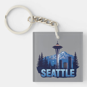 Porte-clés Seattle Washington États-Unis d'Amérique