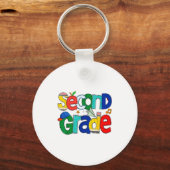 Porte-clés Second Grade Student School Clroom Learning Educat (Recto)