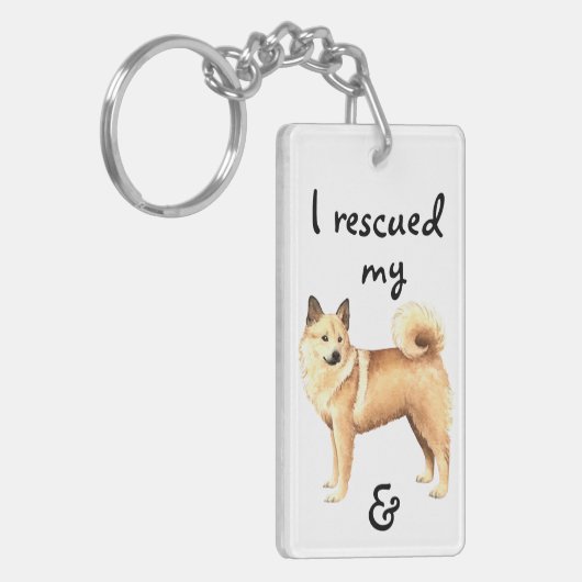 Porte-clés Secourir Norwegian Buhund (Devant gauche)