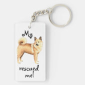 Porte-clés Secourir Norwegian Buhund (Dos)