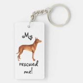 Porte-clés Secourir Pharaon Hound (Dos)