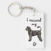 Porte-clés Secourir Portugais Water Dog (Devant)