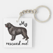 Porte-clés Secourir Terre-Neuve (Dos)