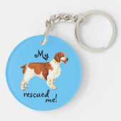 Porte-clés Secourir Welsh Springer Spaniel (Dos)