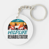 Porte-clés Secourt de réhabilitation de la faune (Dos)
