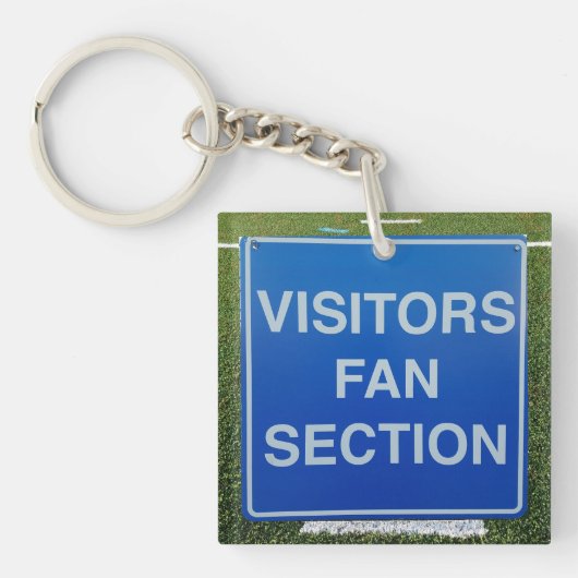 Porte-clés Section des fans des visiteurs sportifs (Devant)