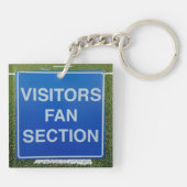 Porte-clés Section des fans des visiteurs sportifs (Dos)