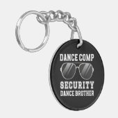 Porte-clés Sécurité de la compétition de danse Frère danseur (Devant gauche)