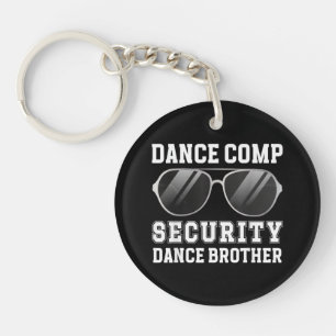 Porte-clés Sécurité de la compétition de danse Frère danseur