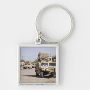 Porte-clés Sécurité de la conduite de Humvee pendant une