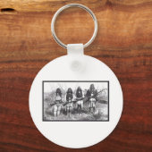 Porte-clés Sécurité intérieure indienne (Recto)