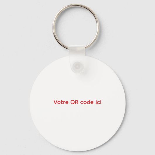Porte-clés Sécurité QR Code Animaux (Verso)