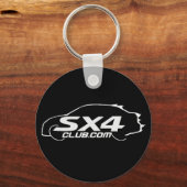 Porte-clés Sedan Porte - clé SX4CLUB (Recto)