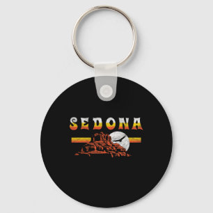 Porte-clés Sedona Arizona Vintage Bell Rock Randonnée en détr