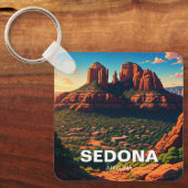 Porte-clés Sedona Arizona Voyage Vertical (Recto)