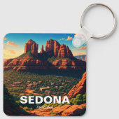 Porte-clés Sedona Arizona Voyage Vertical (Dos)