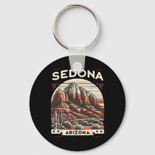 Porte-clés Sedona Az Randonnée Extérieur Montagne Sedona Usa 