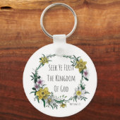 Porte-clés Seek Ye First the Kingdom Keychain (Verso)