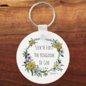 Porte-clés Seek Ye First the Kingdom Keychain (Recto)