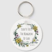 Porte-clés Seek Ye First the Kingdom Keychain (Verso)