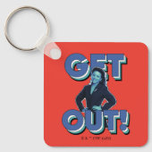 Porte-clés Seinfeld | Elaine - Get Out! (Recto)