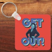 Porte-clés Seinfeld | Elaine - Get Out! (Recto)