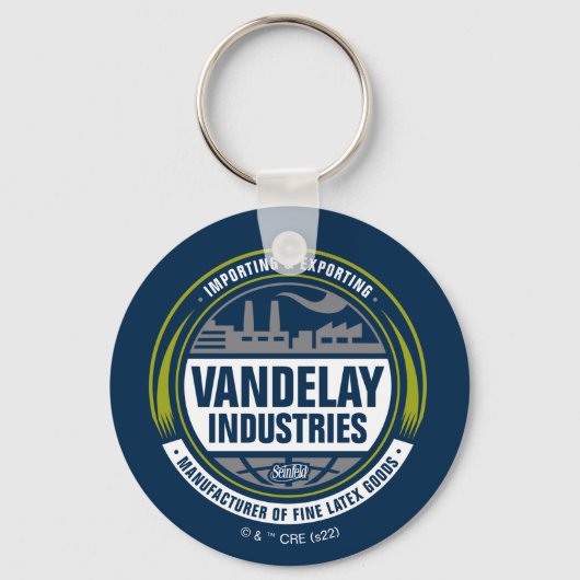 Porte-clés Seinfeld | Logo de Vandelay Industries (Recto)