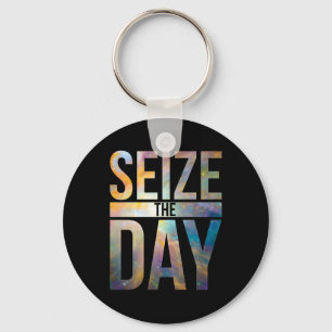 Porte-clés Seize the Day Black