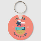 Porte-clés Séjournez Cool Summer's Here Beach Sunset (Verso)