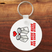 Porte-clés Sel et poivre (Recto)