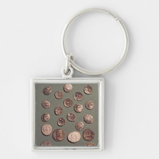 Porte-clés Sélection celtique et pièces de monnaie romaines (Devant)