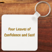 Porte-clés Self Love Four Leaf Clover Porte - clé - Inspirati (Verso)