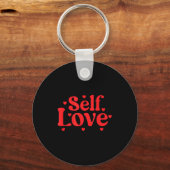 Porte-clés Self Love Valentines Day Self Care Womens (Recto)