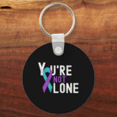 Porte-clés Semaine de prévention du suicide Sensibilisation V (Recto)