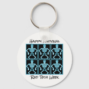 Porte-clés "Semaine heureuse de technologie de rad de