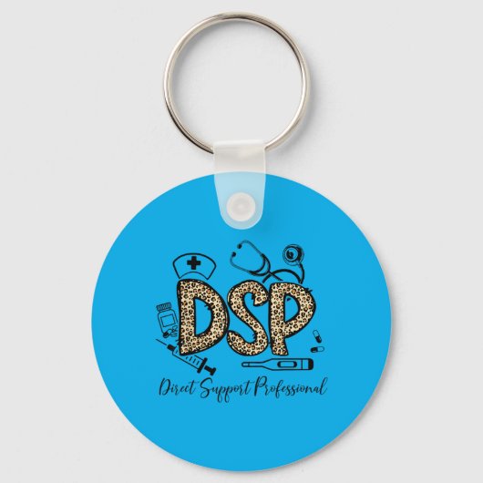 Porte-clés Semaine professionnelle Funny Leopard DSP Direct S (Recto)