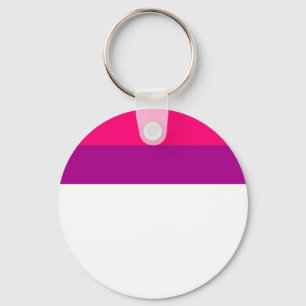 Porte-clés Semi-bisexual pride flag