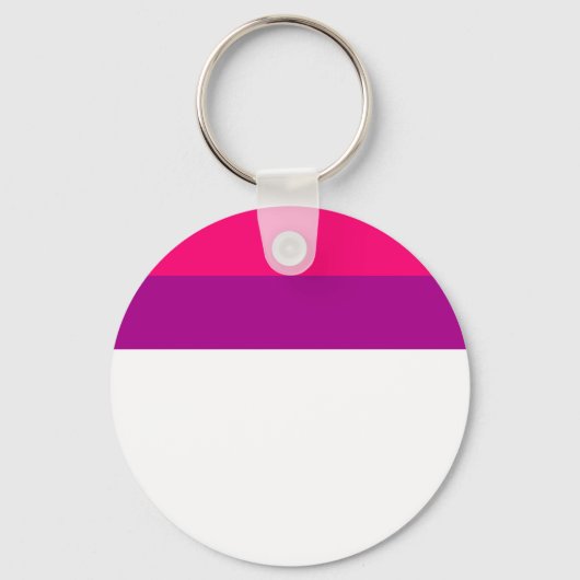 Porte-clés Semi-bisexual pride flag (Recto)