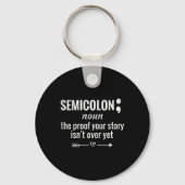 Porte-clés Semicolon Définition Sensibilisation Semicolon Sui (Verso)