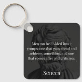 Porte-clés Seneca's Division : Les Doers et les Critiques (Recto)