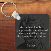 Porte-clés Seneca's Division : Les Doers et les Critiques (Recto)