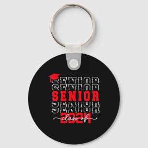Porte-clés Senior 2024 Class Of 2024 Back To School Graduatio