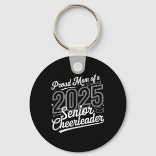 Porte-clés Senior 2025 Cheer Team Mom Lycée Graduation