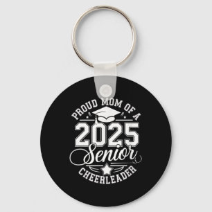 Porte-clés Senior 2025 Cheer Team Mom Lycée Graduation